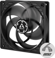 arctic p12 pwm pst fan 120mm black transparent photo