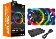 cougar vortex rgb fcb 120 cooling kit 3 pcs 120mm photo