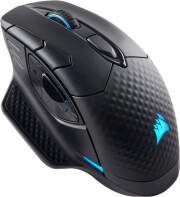 corsair dark core rgb se performance wired wireless gaming mouse with qi wireless charging photo