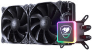 cougar aqua 280 aio rgb liquid cooler photo