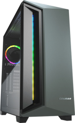 case cougar darkblader x7 rgb midi tower midnight green photo