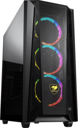 case cougar mx660 mesh rgb midi tower photo