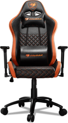 cougar armor pro gaming chair orange photo