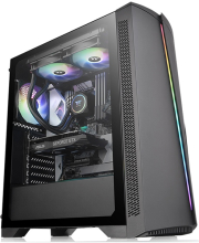 case thermaltake h350 tg rgb black photo