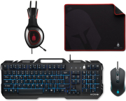 spartan gear hydra 2 gaming combo keyboard mouse headset mousepad for pc photo