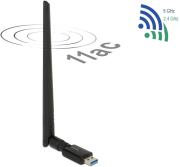 delock 12535 usb 30 dual band wlan ac a b g n stick 867 300 mbps with external antenna photo