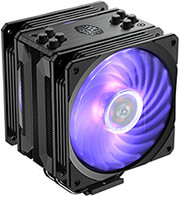 coolermaster hyper 212 rgb black edition cpu cooler with lga1700 photo