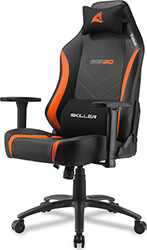 sharkoon skiller sgs20 black orange photo