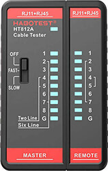 habotest ht812a network cable tester rj45 rj14 rj12 rj9 photo habotest ht812a network cable tester rj45 rj14 rj12 rj9 photo