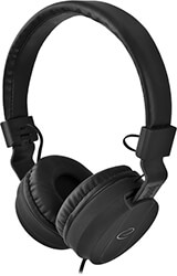 esperanza eh212k stereo headphones with mocrophone bongo black photo