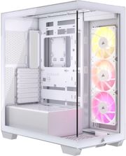 case corsair 3500x argb tempered glass midi tower white photo