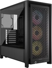 case corsair frame 4000d rs argb modular midi tower tempered glass black mini itx micro atx atx eat photo