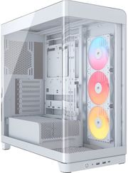 case corsair frame 4500x rs r argb panoramic tempered glass midi tower white photo