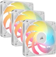 corsair rs120 r argb 120mm pwm reverse fan triple pack white co 9050197 ww photo