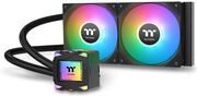 thermaltake la240 argb sync 240 aio cpu liquid cooler black photo