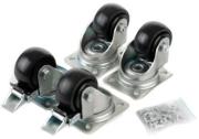 equip 922437 heavy duty castors 4pcs 2pcs with brake photo equip 922437 heavy duty castors 4pcs 2pcs with brake photo