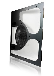 thermaltake a2400 black side panel 25cm fan photo