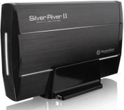 thermaltake st0016ed silver river ii 35 sata hdd enclosure esata usb20 black photo
