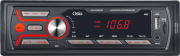 osio aco 4369 car radio usb sd aux in red led backlit photo