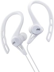 jvc ha ecx20e in ear sports headphones white photo