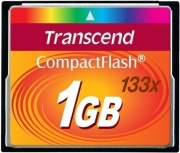 transcend ts1gcf133 1gb compact flash 133x photo