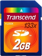 transcend ts2gsd133 2gb 133x secure digital standard photo