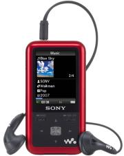 sony nwz s616fr fm 4gb red photo