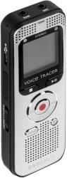philips dvt20050 4gb voice tracer digital recorder silver black photo