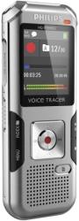 philips dvt4000 4gb voice tracer digital recorder silver shadow chrome photo