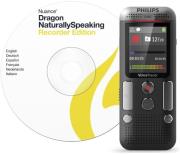 philips dvt2710 8gb voice tracer audio recorder speech to text photo