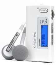 creative zen nano plus fm 256mb white photo