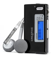 creative zen nano plus fm 1gb black photo