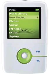 creative zen v plus 2gb white photo