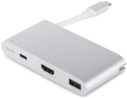 moshi usb c multiport adapter silver photo