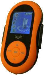 crypto sporty 15 4gb mp4 player orange with pedometer photo