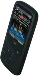 crypto w005255 slimline 18 mp4 mp3 player 4gb purple photo
