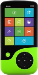 crypto mp2400 8gb mp4 player black green photo