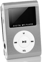 setty mp3 player with lcd earphones silver slot photo