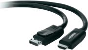 belkin f2cd001cp18m hdmi to display port cable 18m photo