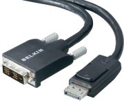 belkin f2cd002cp18m display port to dvi cable 18m photo
