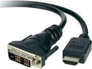 belkin f3y005cp18m dvi d to hdmi cable 18m black photo