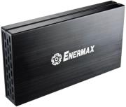 enermax eb308s b brick 35 sata aluminum hdd enclosure usb20 black photo