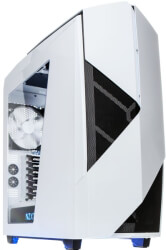 case nzxt noctis 450 white black mid tower photo