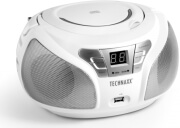 technaxx bt x38 bluetooth stereo radio with cd mp3 usb aux in white photo