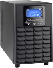 powerwalker vfi 2000 c lcd 2000va 1600w online ups with power factor 08