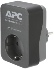 apc pme1wb gr surgearrest 1 outlet 230v black