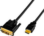 typhoon chb2003 hdmi high speed with ethernet v14 to dvi d cable gold plated 20m black photo