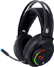 esperanza egh470 stereo headphones with microphone rgb nightshade photo