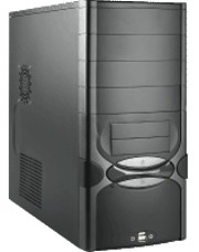 midi tower cs 323 grey black photo