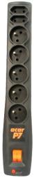 acar surge protector p7 7 sockets 3m black me diakopti photo
